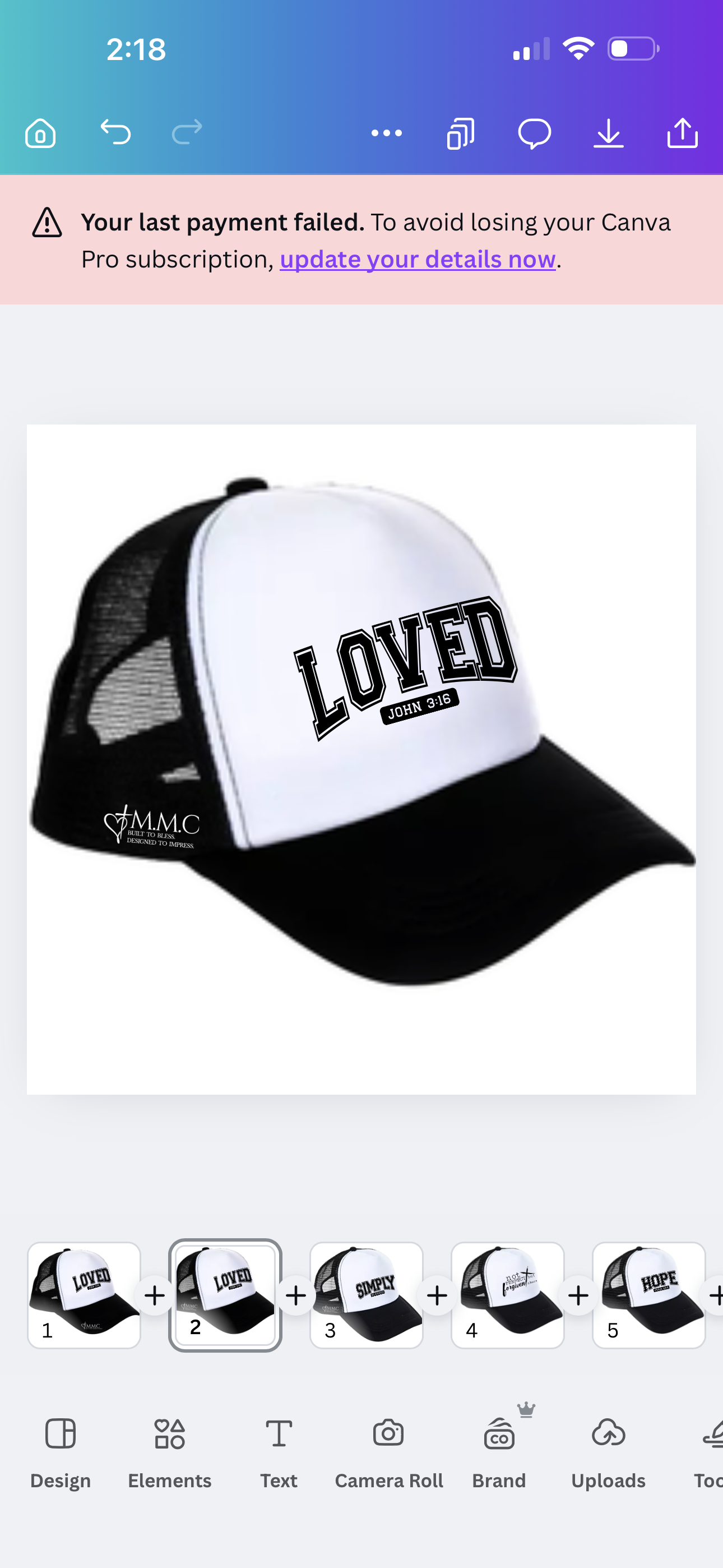 Loved Trucker Hat