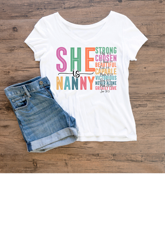 She Is…