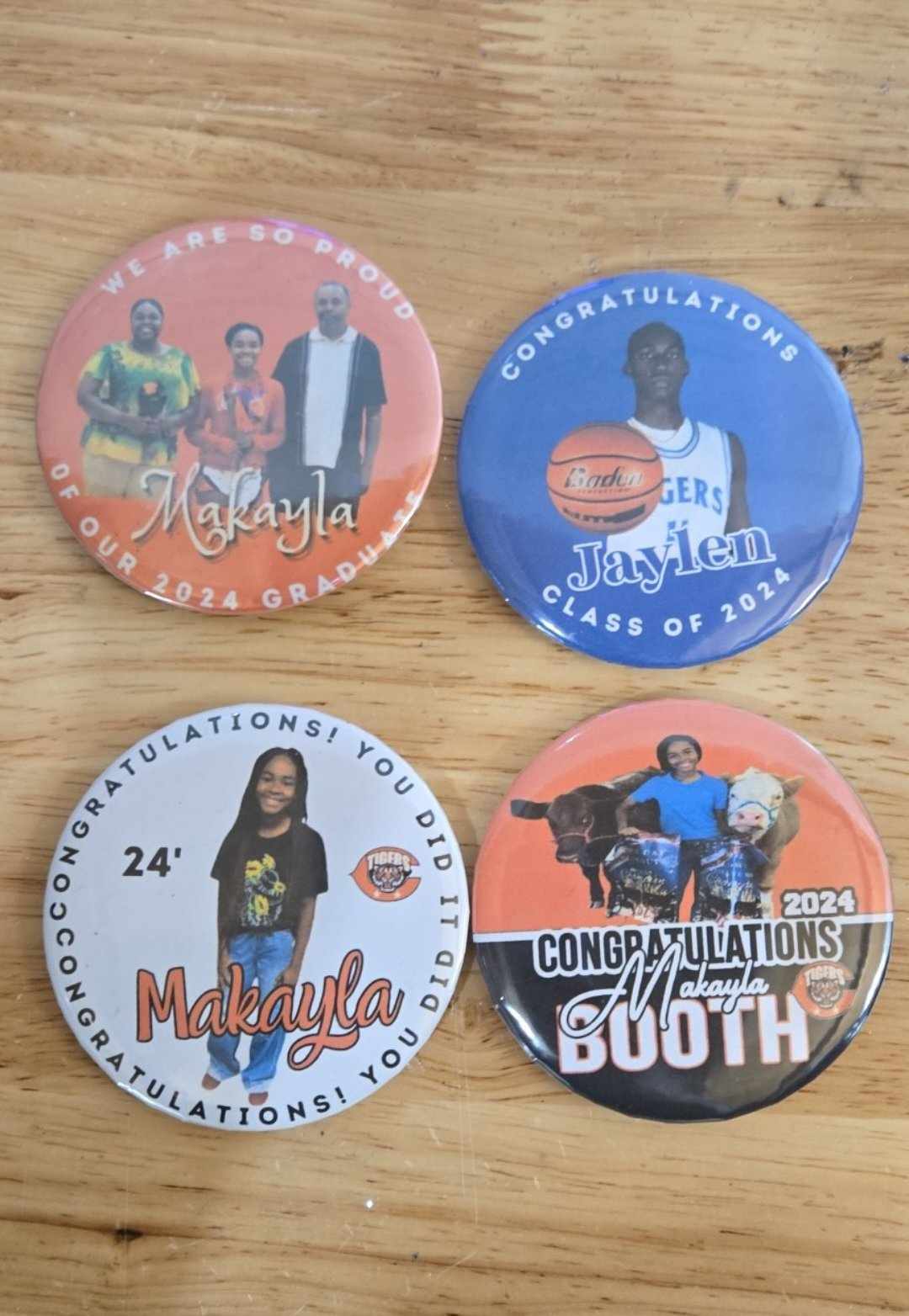 Graduation Buttons