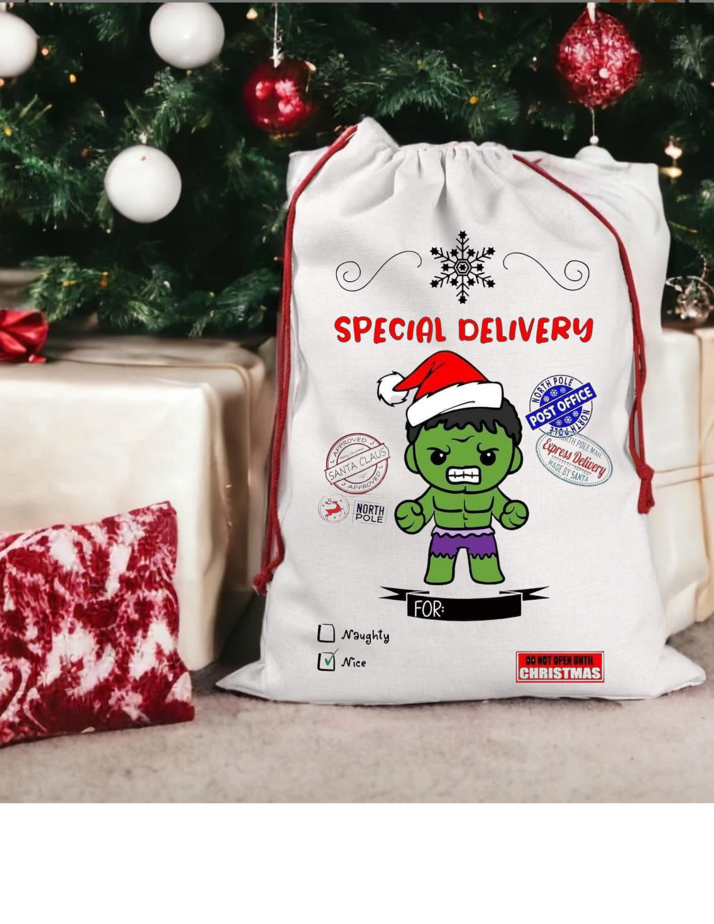 Christmas Santa Sacks