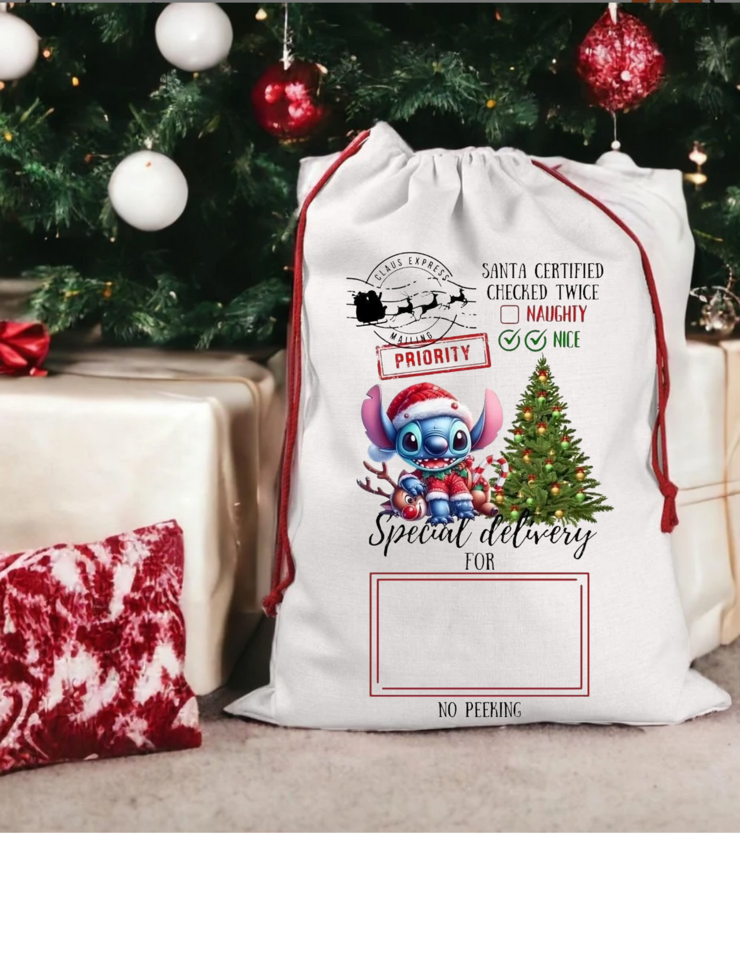 Other Christmas Character Santa Sacks