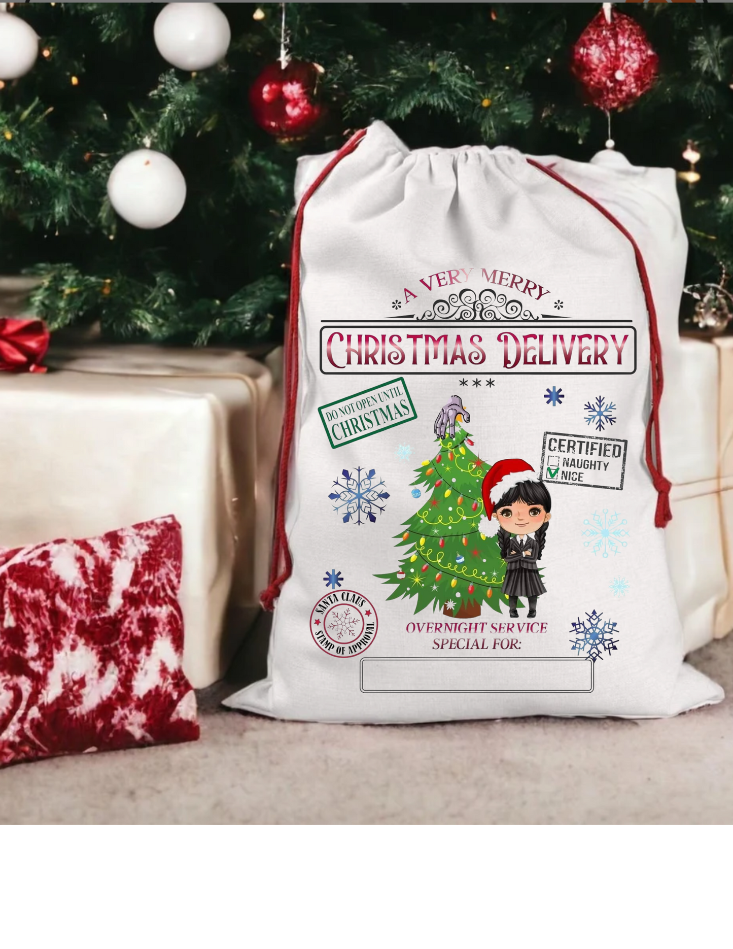 Christmas Character Customized Santa Sack